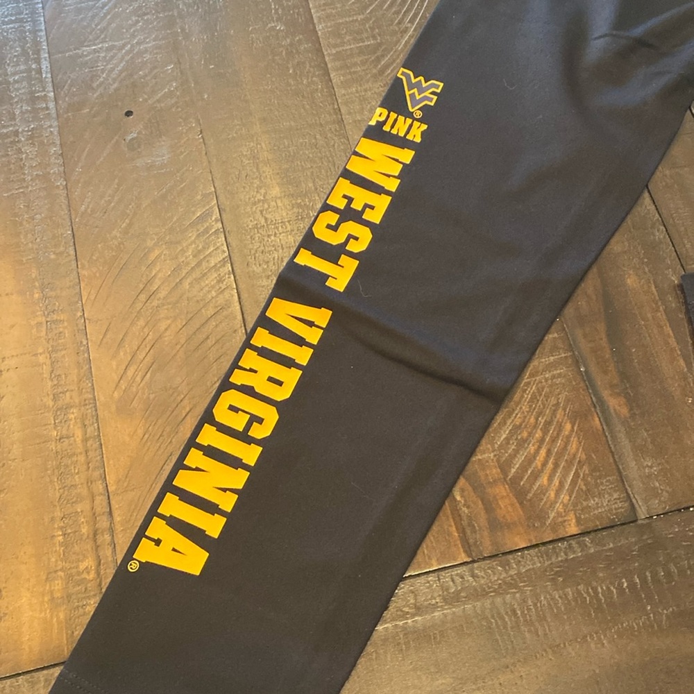 Wvu pink leggings